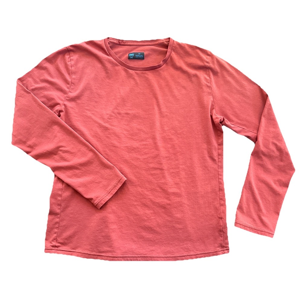 Janji Running Shirt Women Medium Runterra Bio Orange Long Sleeve